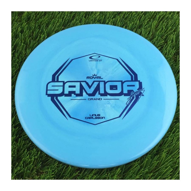 Latitude 64 Royal Grand Savior with Linus Carlsson Team Series 2023 Stamp – 176g – Solid Blue