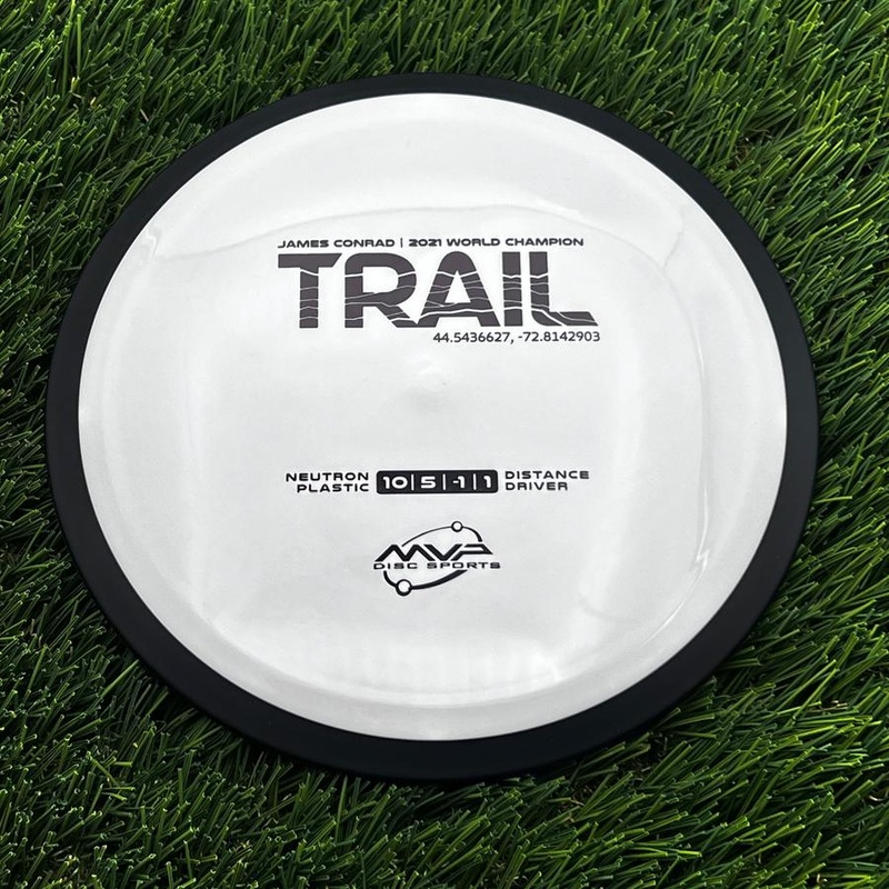 MVP Neutron Trail with James Conrad | 2021 World Champion | 37.7155474,-119.676854 Stamp – 175g – White