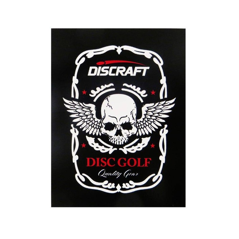 Discraft 2015 Ace Race Winged Skull Sticker