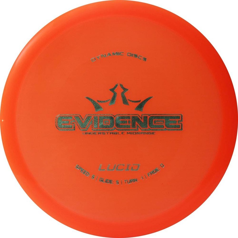 Dynamic Discs Lucid Evidence Midrange Golf Disc