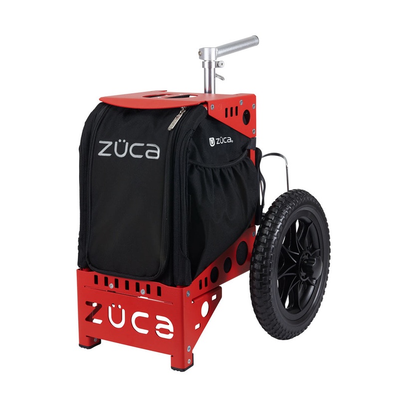 Zuca Red Compact Disc Golf Cart – Black Compact Insert Bag