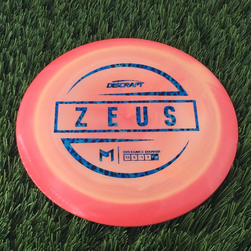 Discraft ESP Zeus with PM Logo Stock Stamp Stamp – 172g Orange