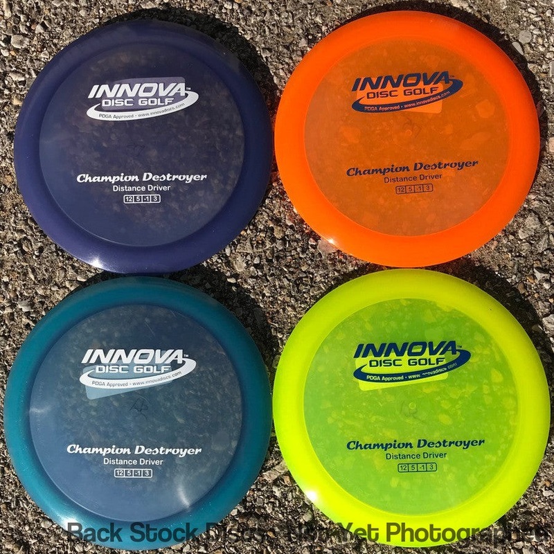 Innova Champion Destroyer Distance Driver (Stock Stamp) [Back Stock Inventory – Disc and Stamp Color WILL VARY]