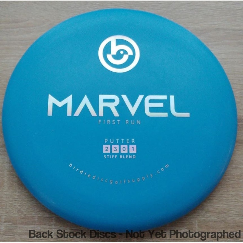 Birdie Stiff Blend Marvel Putter with First Run Stamp [Back Stock Inventory – Disc and Stamp Color WILL VARY]
