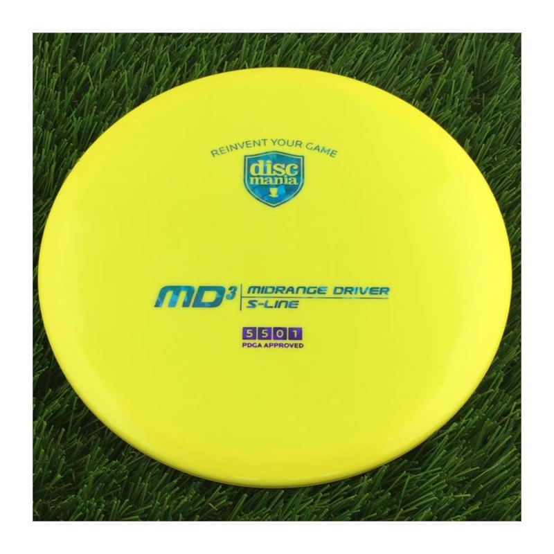 Discmania S-Line Reinvented MD3 Reinvented – 178g – Solid Yellow