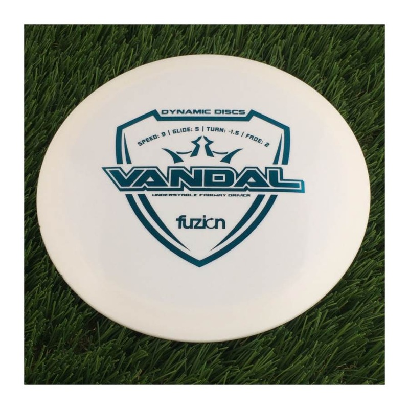 Dynamic Discs Fuzion Vandal – 168g – Solid White