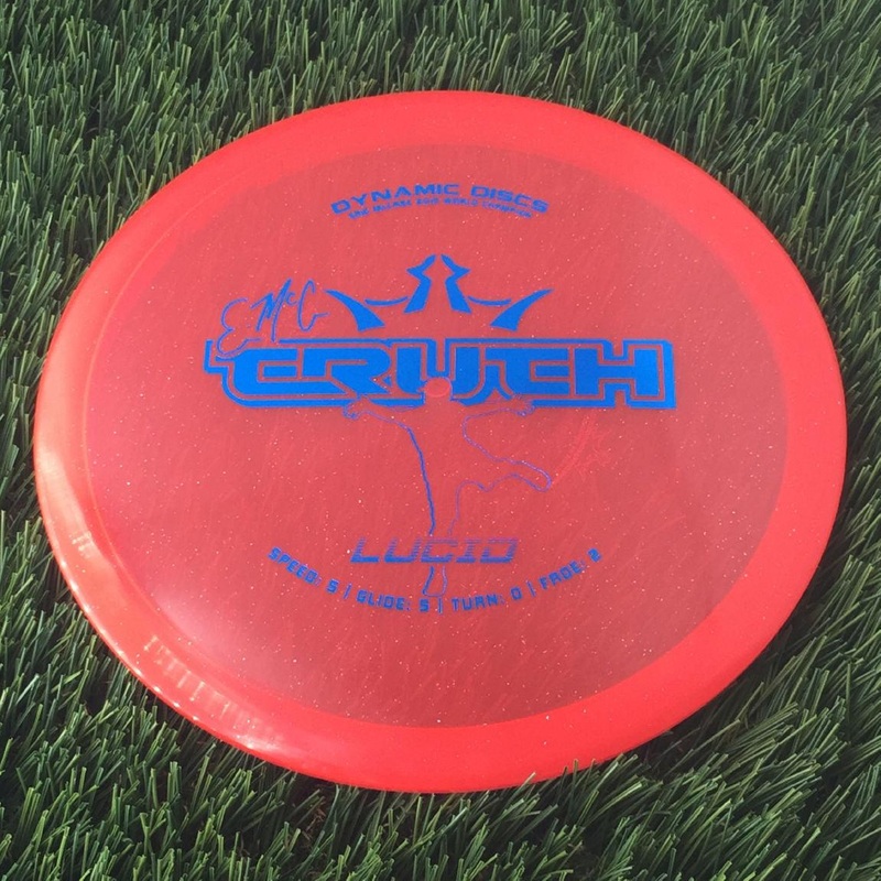 Dynamic Discs Lucid EMAC Truth with Eric McCabe 2010 World Champion Stamp – 175g – Translucent Red