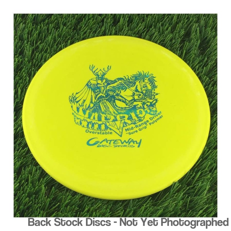 Gateway Suregrip Firm Warrior Midrange (Stock Stamp) [Back Stock Inventory – Disc and Stamp Color WILL VARY]