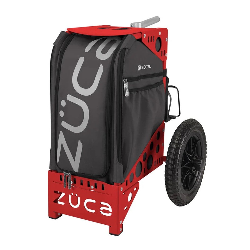 Zuca Red All Terrain Disc Golf Cart – Gunmetal All Terrain Insert Bag