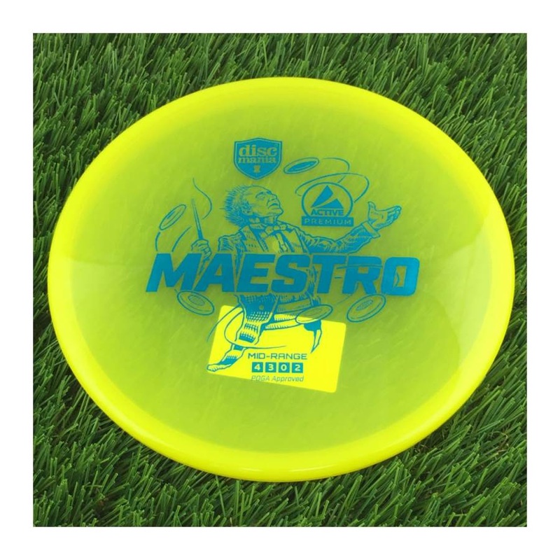 Discmania Active Premium Maestro – 171g – Translucent Yellow
