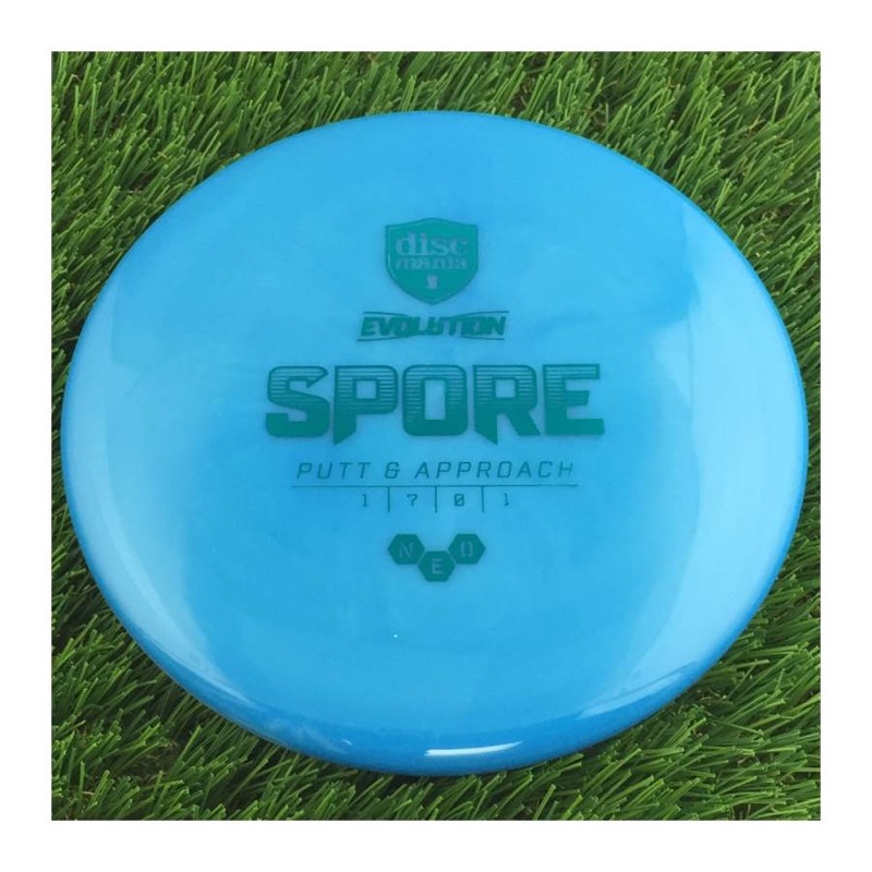 Discmania Soft Neo Spore – 157g – Translucent Blue