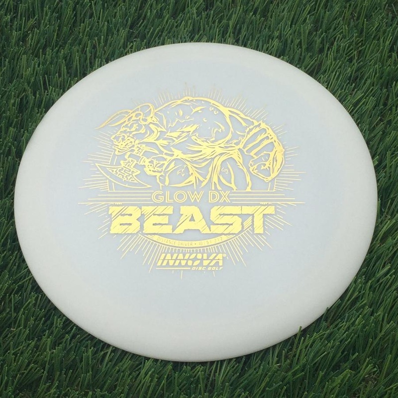 Innova DX Glow Beast with Burst Logo Stock Character Stamp – 171g – Glow