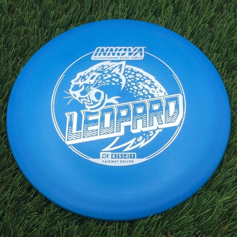 Innova DX Leopard with Burst Logo Stock Stamp – 133g – Blue