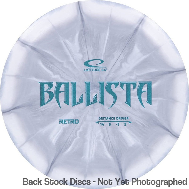 Latitude 64 Retro Burst Ballista Distance Driver (Stock Stamp) [Back Stock Inventory – Disc and Stamp Color WILL VARY]