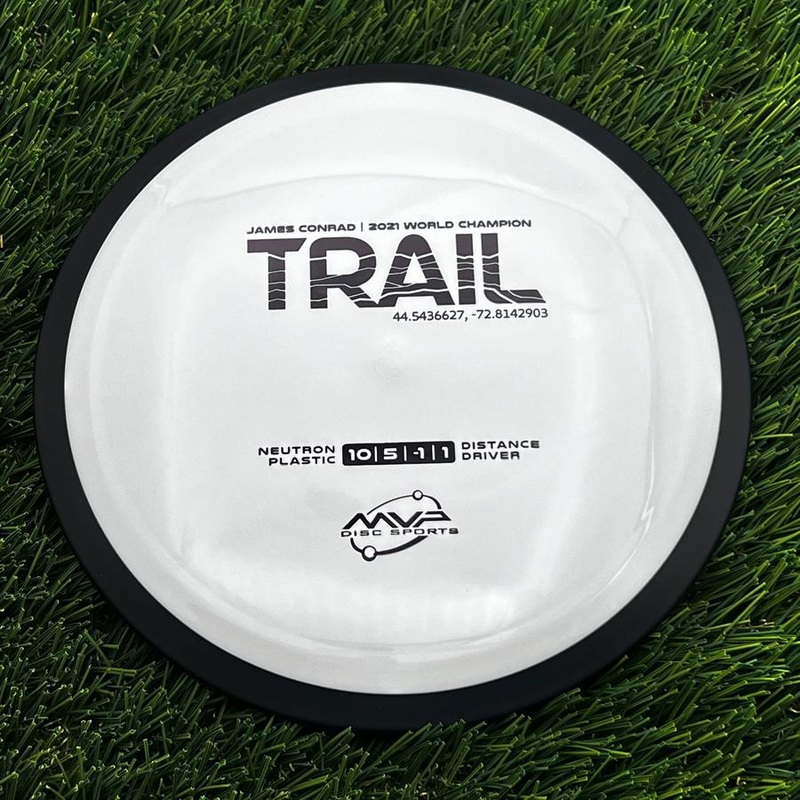 MVP Neutron Trail with James Conrad | 2021 World Champion | 37.7155474,-119.676854 Stamp – 168.9g – White