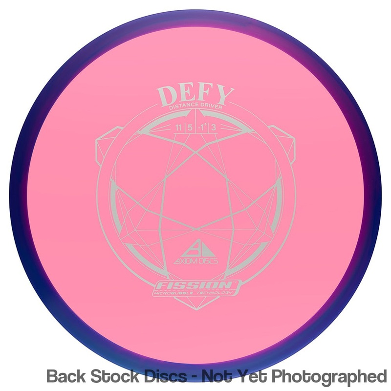 Axiom Fission Defy Distance Driver (Stock Stamp) [Back Stock Inventory – Disc and Stamp Color WILL VARY]