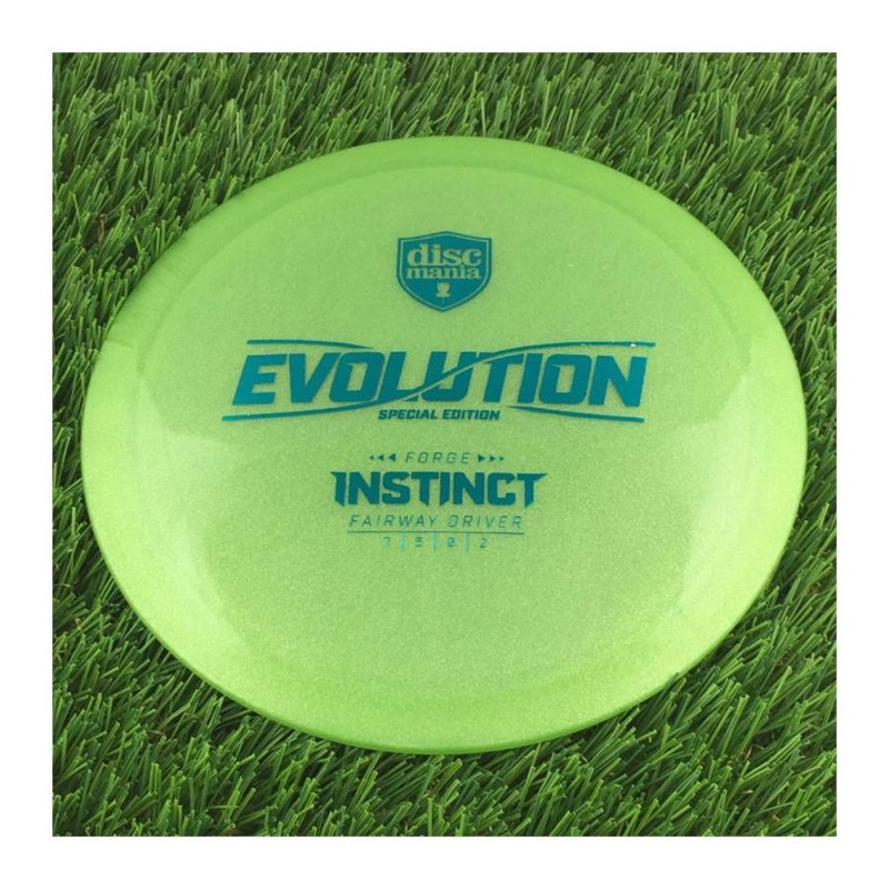 Discmania Evolution Forge Instinct with Special Edition Stamp – 174g – Translucent Green
