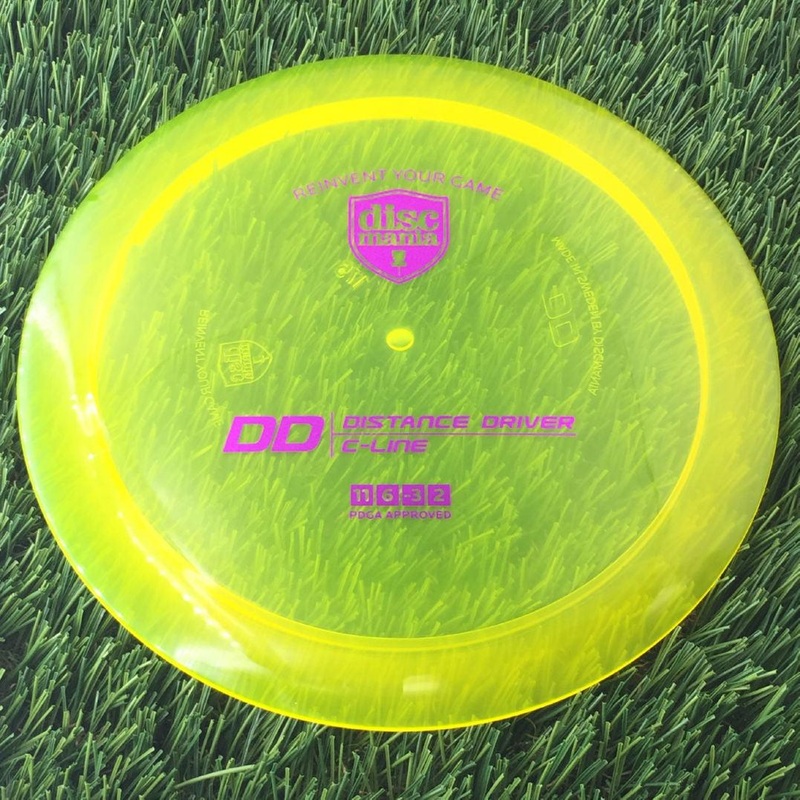 Discmania Italian C-Line DD Reinvented – 175g – Translucent Yellow