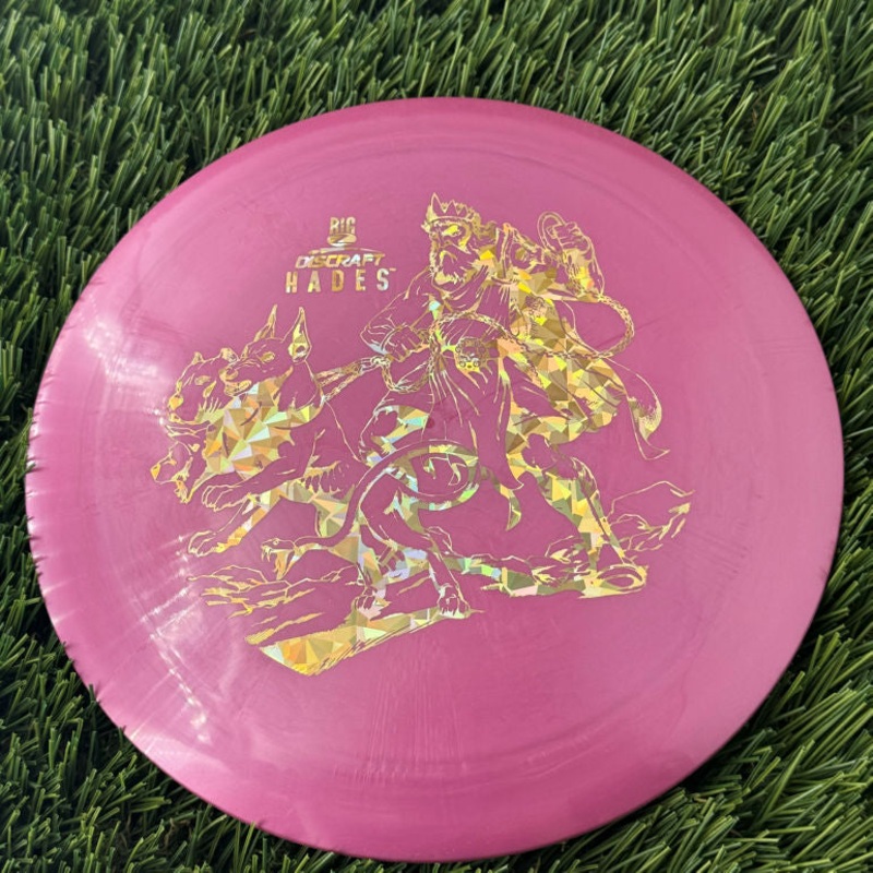 Discraft Big Z Collection Hades with Big Z Stock Stamp with Inside Rim Embossed PM Paul McBeth Stamp – 169g Purple