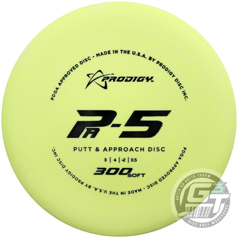 Prodigy 300 Soft Series PA-5 Putter Golf Disc