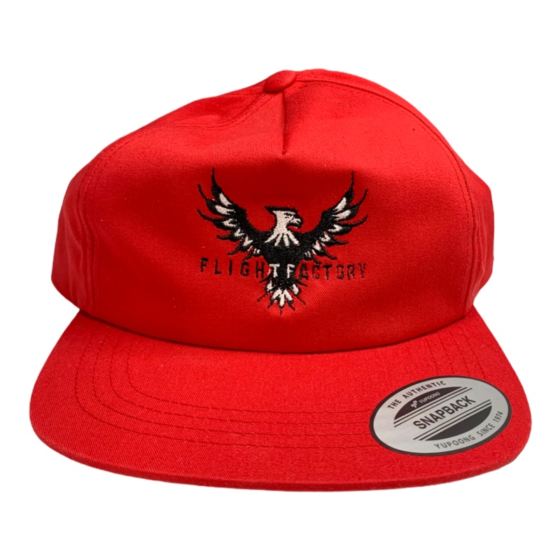 Flight Factory Flat Bill Unstructured Snapback Hat