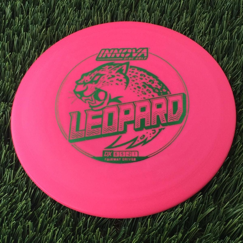 Innova DX Leopard with Burst Logo Stock Stamp – 167g Pink