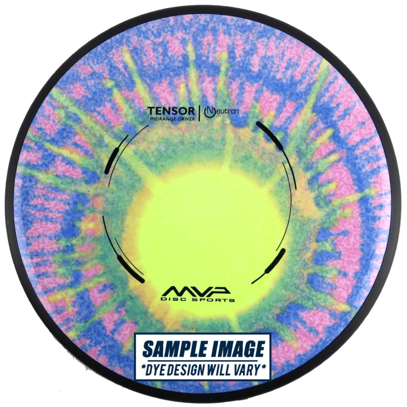 MVP Tie-Dye Neutron Tensor Midrange Golf Disc